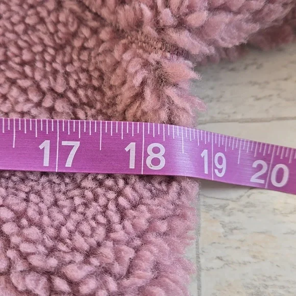 NWT L.L. Bean Sherpa Mountain Pile Fleece Coat Jacket Size Small Petite SP - Picture 9 of 12